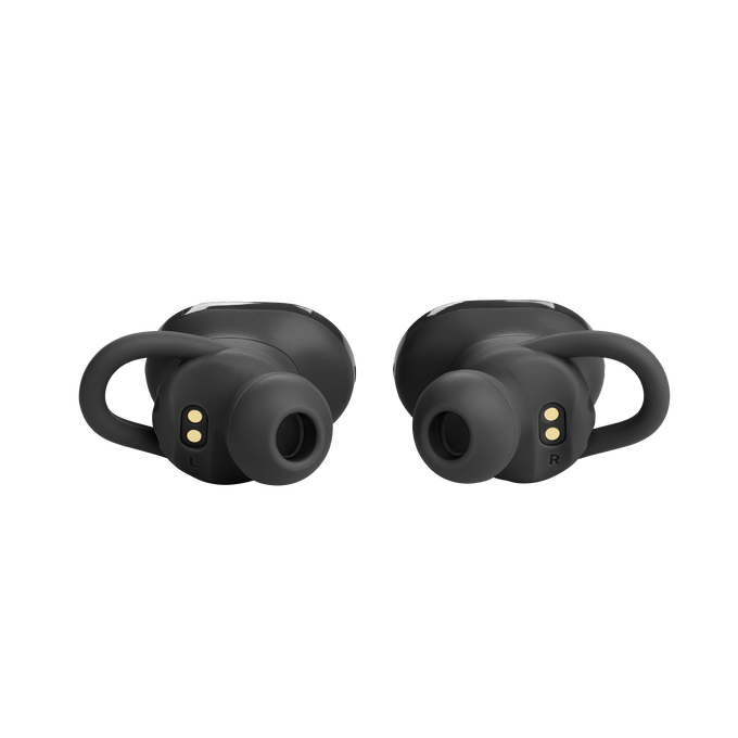 JBL Endurance Race TWS - Black - Waterproof true wireless active sport earbuds - Back image number null